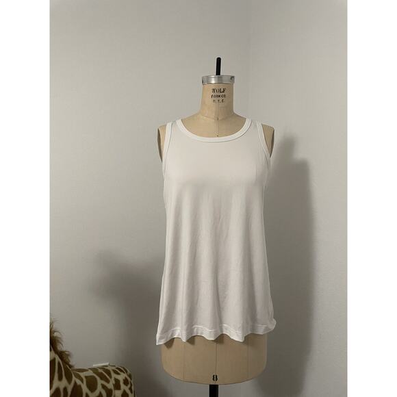 champion, white tank top, size medium - Picture 1 of 5